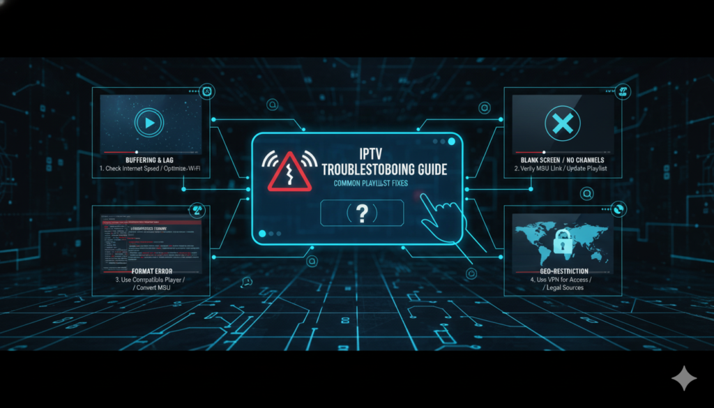 Troubleshooting Common IPTV Playlist Issues